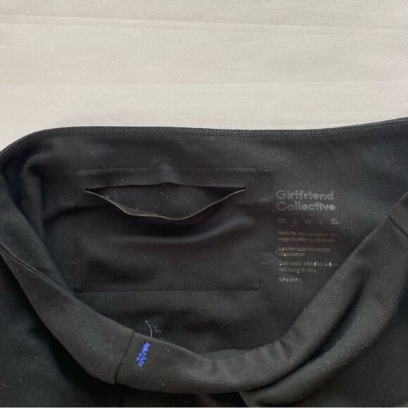 Girlfriend Collective Black High Rise Fleece Lined Leggings Size Small - Picture 10 of 16